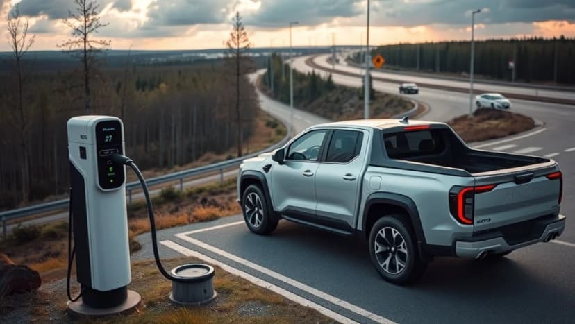 El pickup Sverige hur långt når du