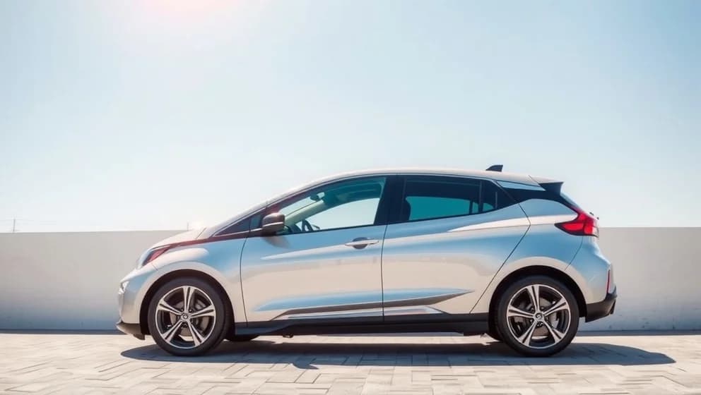 Elbil med solceller på taket sparar pengar