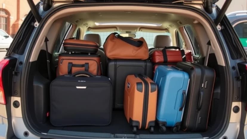 Hur stort är bagageutrymmet i Kia Optima