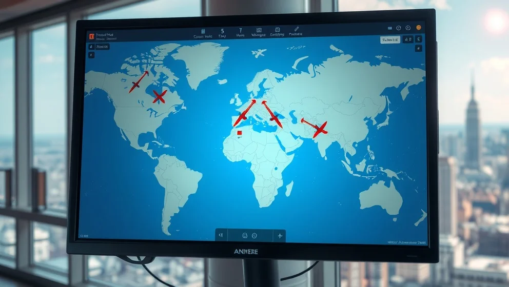 Kolla flygtrafiken live i Google Earth