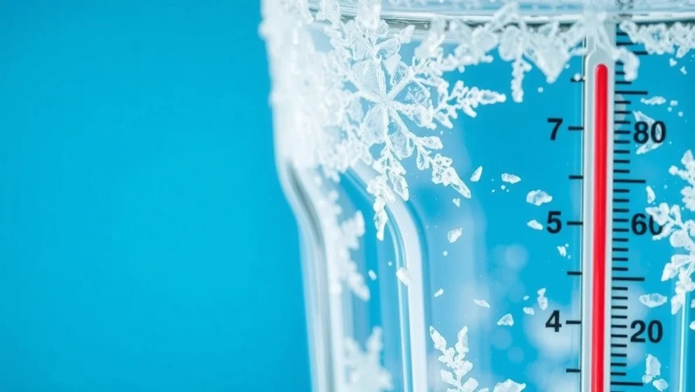 När fryser vatten egentligen