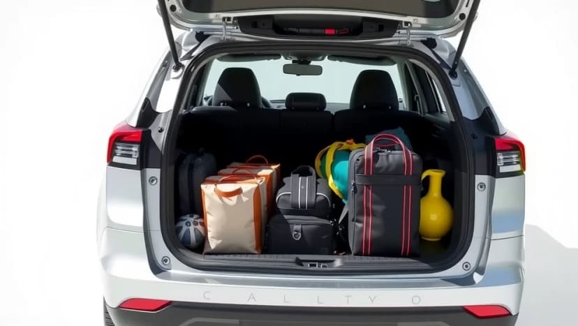 Nissan Leaf bagageutrymme hur mycket plats får du