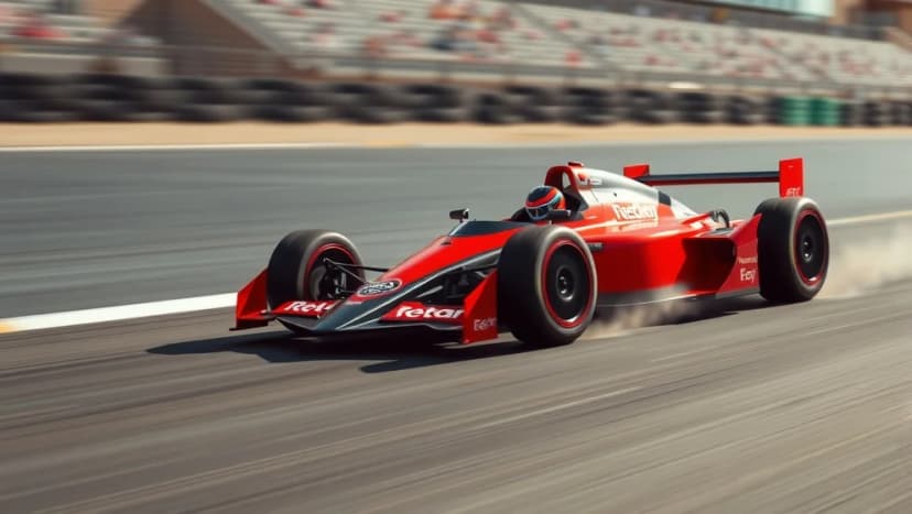 Radiostyrd bil som kör 160 km/h