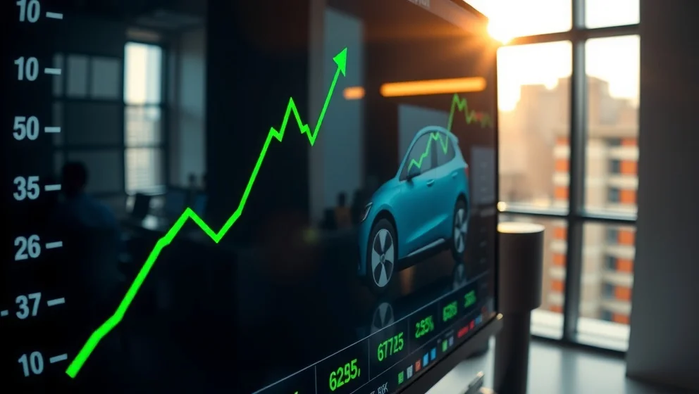 Tesla pre market växer före börsöppning