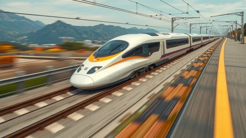 Världens snabbaste tåg i Japan