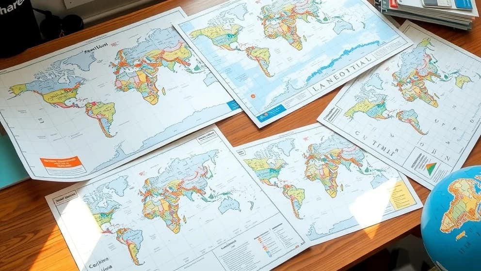 Världskarta riktiga proportioner och varför de ser annorl...